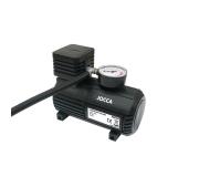 Jocca Compresor de Aire Portatil 12V - Presion 300psi - Indicador de Presion - Cable de 3m - Incluye 2 Boquillas y Aguja para Balones
