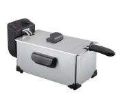 Jocca Freidora 3L 2200W - Acero Inoxidable - Ajuste de Temperatura entre 90º y 190º