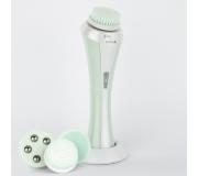 Jocca Set de Limpieza Facial - 4 Cabezales para Distintos Usos - 2 Velocidades - Incluye Base de Carga