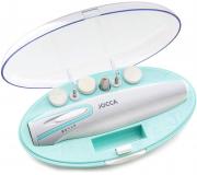 Jocca Set de Manicura y Pedicura - 2 Velocidades - 6 Accesorios y Estuche