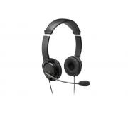 Kensington Auriculares HiFi USB con Microfono - Sonido Estereo - Gran Comodidad - Supresion de Ruido - Cable USB de 1.82m