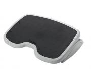 Kensington Reposapies SoleMate - Se Inclina hasta 20 Grados - Panel de Sujecion Texturado - Color Blanco/Negro