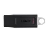 Kingston DataTraveler Exodia Memoria USB 32GB - USB 3.2 Gen 1 - Con Tapa - Enganche para Llavero - Color Negro (Pendrive)