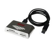 Kingston Lector de Tarjetas USB 3.0 para Compact Flash I y II, PRO Duo, SD, MicroSD UHS I-II