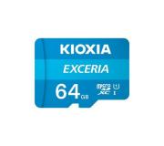 Kioxia Exceria Tarjeta Micro SDXC 64GB UHS-I Clase 10 con Adaptador