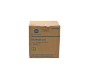 Konica Minolta Bizhub C25 / TNP-27Y Amarillo Cartucho de Toner Original A0X5253 (caja con restos de etiquetas)