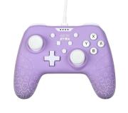 Konix Geek Star Amethyst Mando/Gamepad USB - Compatible con Nintendo Switch y PC - 13 Botones - Agarres Antideslizantes - Cable de 3m