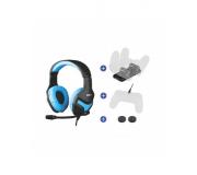 Konix Mythics Gamer PS4 Pack Auriculares Nemesis PS4 + Estacion de Carga Dual + 2 Grips de Silicona