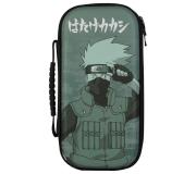 Konix Naruto Kakashi Funda para Nintendo Switch - Capacidad para 8 Tarjetas de Juego - Bolsillo de Malla - Asa de Transporte