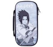 Konix Naruto Sasuke Funda para Nintendo Switch - Capacidad para 8 Tarjetas de Juego - Bolsillo de Malla - Asa de Transporte