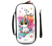 Konix Unik Be Funky Funda para Nintendo Switch - Capacidad para 8 Tarjetas de Juego - Asa de Transporte