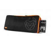 Krom K-Bag Funda de Teclado - Grosor de 5mm - Dimensiones 49x21x3 cm - Cierre de Cremallera - Color Negro