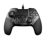 Krom Kaiser Mando/Gamepad USB - 12 Botones de Respuesta - Palancas Traseras Configurables - Compatible con PC, PS3 y PS4 - Cable de 3m - Color Negro