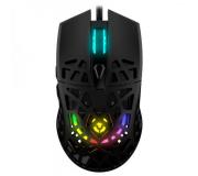 Krom Kaiyu RGB Raton Gaming USB 12000dpi - Carcasa de Panel Perforado - 6 Botones Programables - Iluminacion RGB - Uso Diestro - Cable de 1.80m