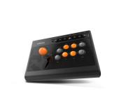 Krom Kumite Mando/Gamepad Arcade USB - Joystick y Botones Mecanicos - D-Pad o X/Y Input - Compatible con PC, PS3, PS4 y Xbox One - Color Negro