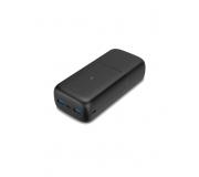 Ksix Supra Bateria Externa/Power Bank 30000mAh 20W PD - Carga Simultanea - 2x USB-A, 1x USB-C