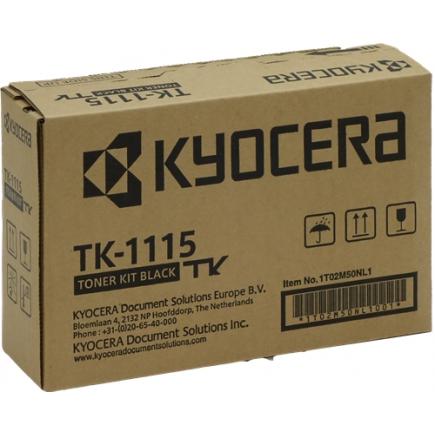 Kyocera TK1115 Negro Cartucho de Toner Original - 1T02M50NL0/1T02M50NL1