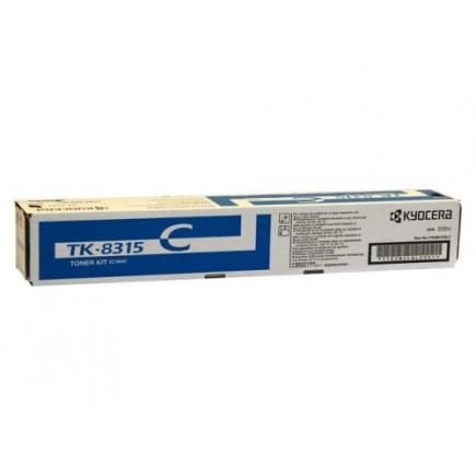 Kyocera TK8315 Cyan Cartucho de Toner Original - 1T02MVCNL0/TK8315C