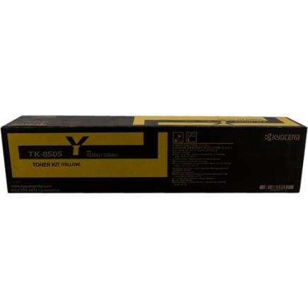 Kyocera TK8505 / TK8507 Amarillo Cartucho de Toner Original - 1T02LCANL0 / TK8505Y