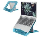 Leitz Ergo Cosy Soporte Ajustable para Portatil - Diseño Ergonomico - Altura Ajustable - Color Azul