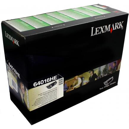 Lexmark 64016HE Toner Alta Capacidad para Lexmark T640, T642