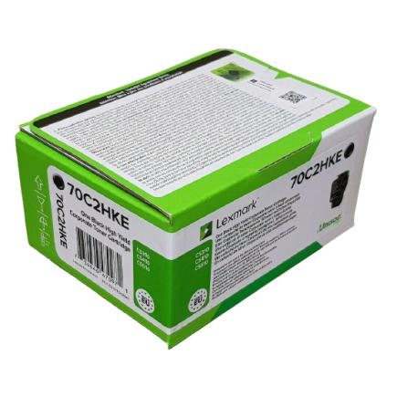 Lexmark 70C2HKE / 702HK Negro Cartucho de Toner Original CS310 / CS410 / CS510