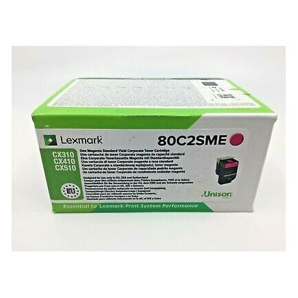 Lexmark 80C2SME / 802SME  Magenta Cartucho de Toner Original CX310 / CX410 / CX510