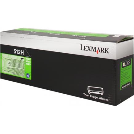 Lexmark MS312 / MS415 Negro Cartucho de Toner Original - 51F2H00/512H