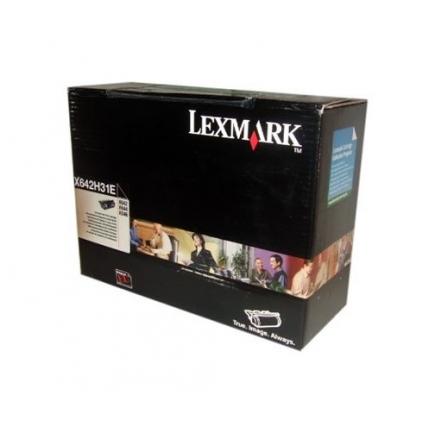 LEXMARK X640 / X642 / X644 / X646 NEGRO CARTUCHO DE TONER ORIGINAL X642H31E