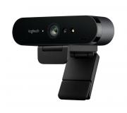 Logitech Brio Webcam 4K Ultra HD - HDR - Grabacion 4K - Zoom Digital 5X - Color Negro