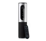 Logitech ConferenceCam Connect Sistema de Videoconferencias Portatil Webcam HD 1080p - USB 2.0 - Bluetooth - Microfonos y Altavoz Integrados - Enfoque Automatico - Angulo de Vision 90º - Color Negro/Plata