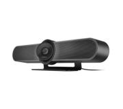 Logitech MeetUp Webcam Profesional para Streaming Ultra HD 4K Bluetooth - Microfonos y Altavoces Integrados - Campo de Vision 120º - Color Negro