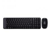 Logitech MK220 Pack Inalambrico Teclado K220 + Raton M150 3 Botones - Uso Ambidiestro - Portugues