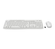 Logitech MK295 Pack Inalambrico Teclado + Raton 1000dpi - 3 Botones - Teclas y Botones Silenciosos - Uso Ambidiestro - Color Blanco