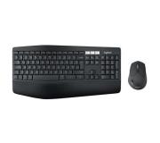 Logitech MK850 Performance Pack Inalambrico USB Teclado con Reposamuñecas + Raton 1000dpi - 7 Botones - Uso Diestro - Color Negro