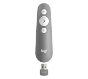 Logitech R500 Presentador Laser Inalambrico - Radio de Accion 20m - Color Gris