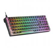 Mars Gaming MKULTRA Teclado Mecanico USB - Teclas Antipolvo OUTEMU SQ Brown - Antighosting - Iluminacion RGB - Cable de 1.50m