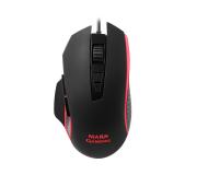 Mars Gaming MM018 Raton Gaming USB 4800dpi - 8 Botones Programables - Iluminacion LED RGB - Uso Diestro - Cable Trenzado de 1.45m