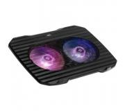 Mars Gaming MNBC0 Base de Refrigeracion para Portatil hasta 15.6" USB - 2 Ventiladores - Iluminacion LED RGB Flow