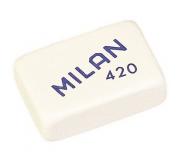 Milan 420 Goma de Borrar Rectangular - Miga de Pan - Suave Caucho Sintetico - Colores Surtidos