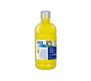 Milan Botella de Pintura para Dedos - 500ml - Facil Aplicacion - Mezclable - Color Amarillo
