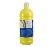 Milan Botella de Tempera - 1000ml - Tapon Dosificador - Secado Rapido - Mezclable - Color Amarillo