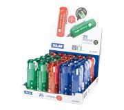 Milan Extension Expositor de 25 Cintas Correctoras - Medidas 5mm x 6m - Correctora en Seco - Para todo Tipo de Papel - Colores Surtidos
