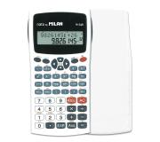 Milan M240 Calculadora Cientifica 10+2 Digitos - Pantalla de 2 Lineas - 240 Funciones Integradas Incluyendo 124 Cientificas - Carcasa Protectora - Color Blanco