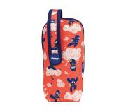 Milan Ninjutsu Pack de 4 Estuches portatodo con Contenido de Serie - Contenido: Goma de Borrar, 2 Sacapuntas, 1 Lapiz de Grafito HB, 3 Boligrafos (Verde, Negro y Rojo), 1 Regla de 15 cm, 12 Lapices de Colores Ergo y 12 Rotuladores