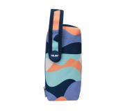 Milan The Fun Pack de 4 Estuches portatodo con Contenido de Serie - Contenido: Goma de Borrar, 2 Sacapuntas, 1 Lapiz de Grafito HB, 3 Boligrafos (Verde, Negro y Rojo), 1 Regla de 15 cm, 12 Lapices de Colores Ergo y 12 Rotuladores