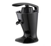 Muvip Black Design Exprimidor Electrico 160W - Comodo Mango para Presionar - Filtro de Acero Inoxidable - Sistema Antigoteo - 2 Tamaños de Conos
