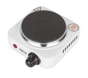 Muvip Cocina Electrica de 1 Placa 500W - 5 Niveles de Potencia - Termostato con Sistema de Seguridad