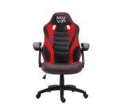 Muvip GM1100 Silla Gaming - Reposabrazos con Almohadilla - Atura Regulable - Piston Clase 2 - Color Negro/Rojo