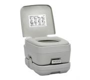 Muvip Inodoro Quimico Portatil - Deposito 10L - Tanque de Agua 12L - Bomba Manual de Fuelle